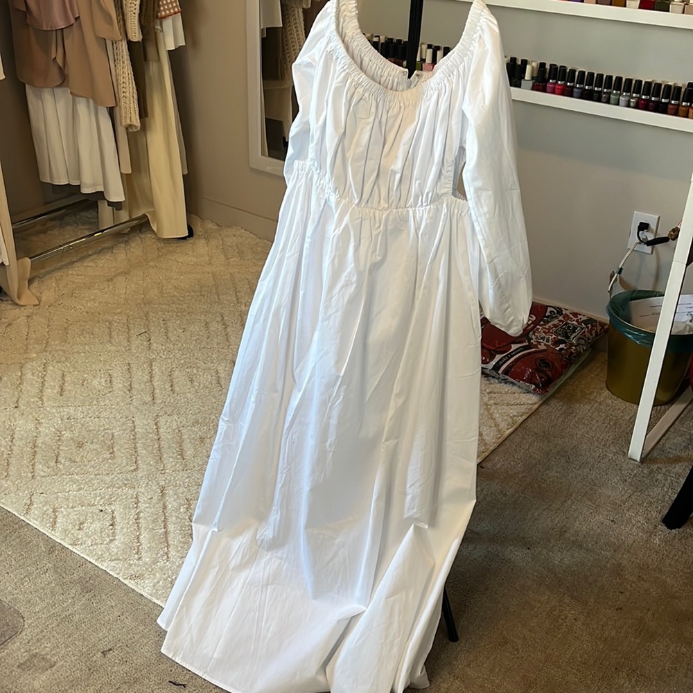 Cottage core maxi dress
